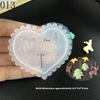 1Pcs Silicone Nail Mold Christmas Snowflakes Butterfly Flower 3D Relief Nail Template Nail Art Decorations Nail Art Mold