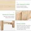34x18x30in Horticulture Raised Garden Bed 2pcs Planter Box with Legs Storage Shelf Wooden Elevated Vegetable Growing Bed for Fl