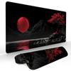 Fantastic Giant Red Moon Large Mouse Pad Gaming Mats NonSlip Desk Mat Mouse Carpet with Stitched Edge HD Printing Office Mat