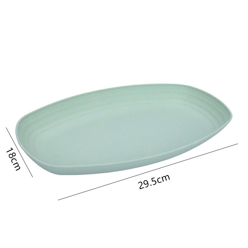 Nordischer Teller aus Weizenstroh: Vielseitig einsetzbar für Obst, Gemüse, Knödel und Salate. Perfekt für den Heim- und Hotelgebrauch. Langlebig und umweltfreundlich.