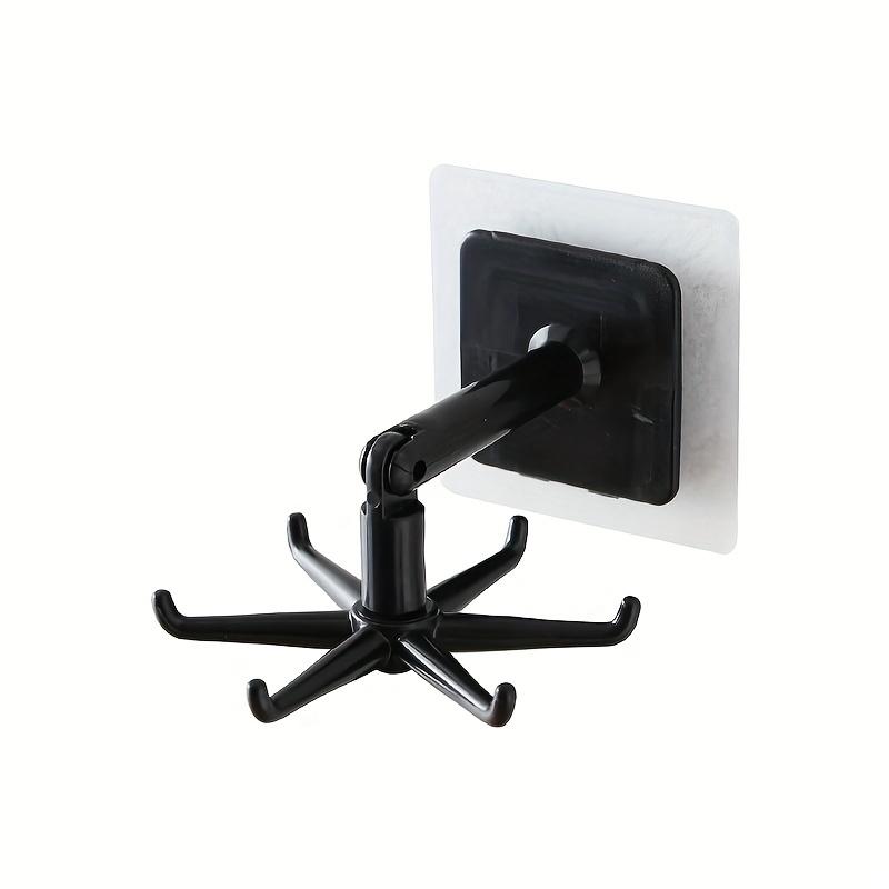 No-Drill Foldable Hook1-2PcsMultifunctional Kitchen Bathroom360Rotating Storage Rack Cabinet Door Back Storage Hook 1000₽