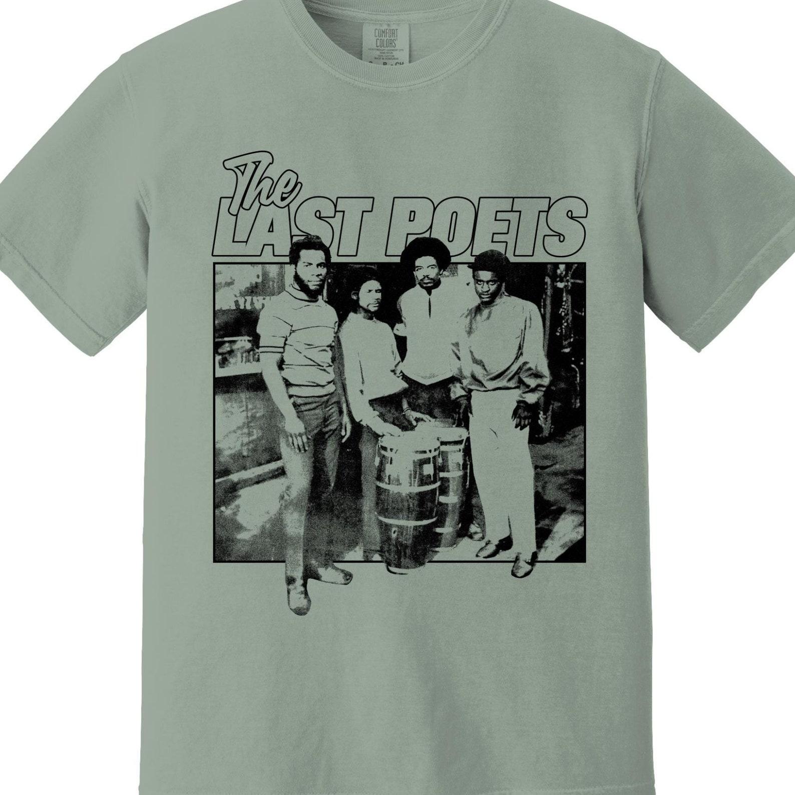 The Last Poets Heavyweight T-Shirt - Poets 1970s Poetry - Activism - Freedom - Wake up New York 4XL