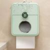 Punch-Free Toilet Tissue Box Plastic Paper Towel Holder Roller Tissue Holder  Bathroom