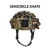 3D Camo Laser Cut Leaf Shape Airsoft Helmet Cover Mesh Helmet Cloth Paintball Hunting Fast MH PJ BJ Helmet Accessories