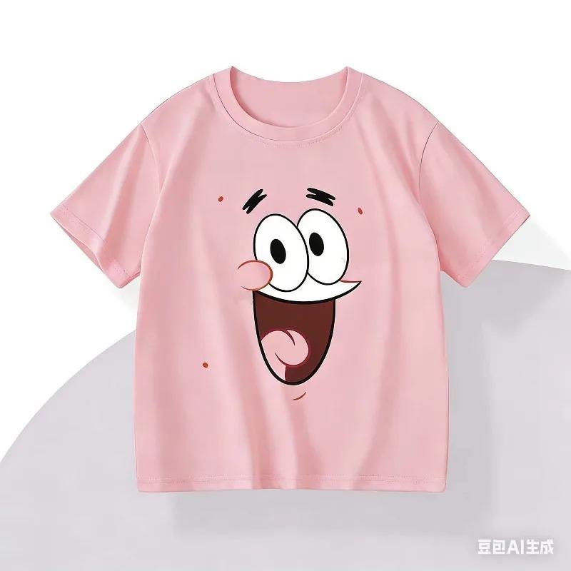 Girls Boys Sprunki Clothes Kids O-neck Short Sleeve Tees Toddler Cute Cartoon T-shirt Children's 3D Print Summer Casual T Shir