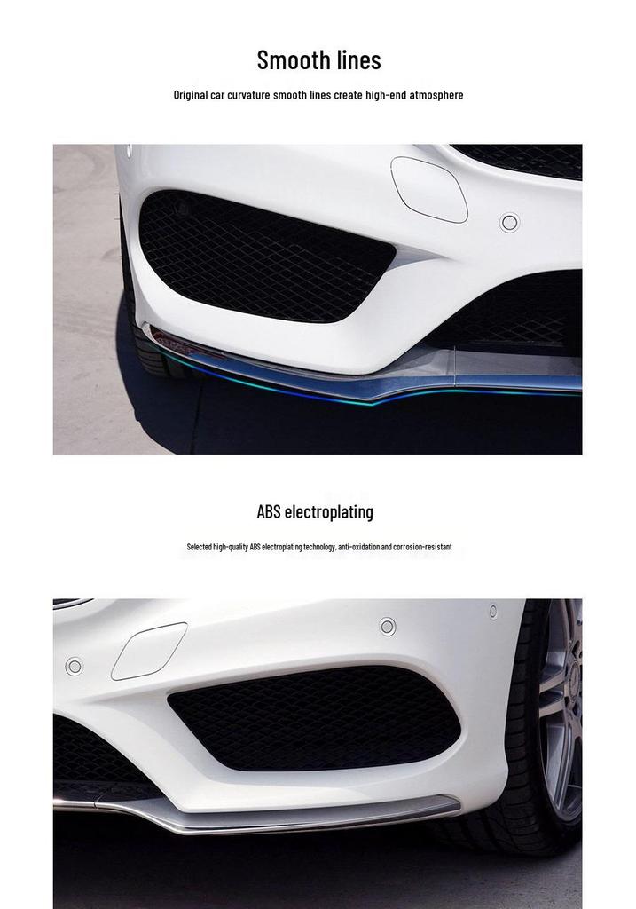 W212 Mercedes Klasa E Zderzak Przedni Chromowana Listwa E200 E320 E260 E400