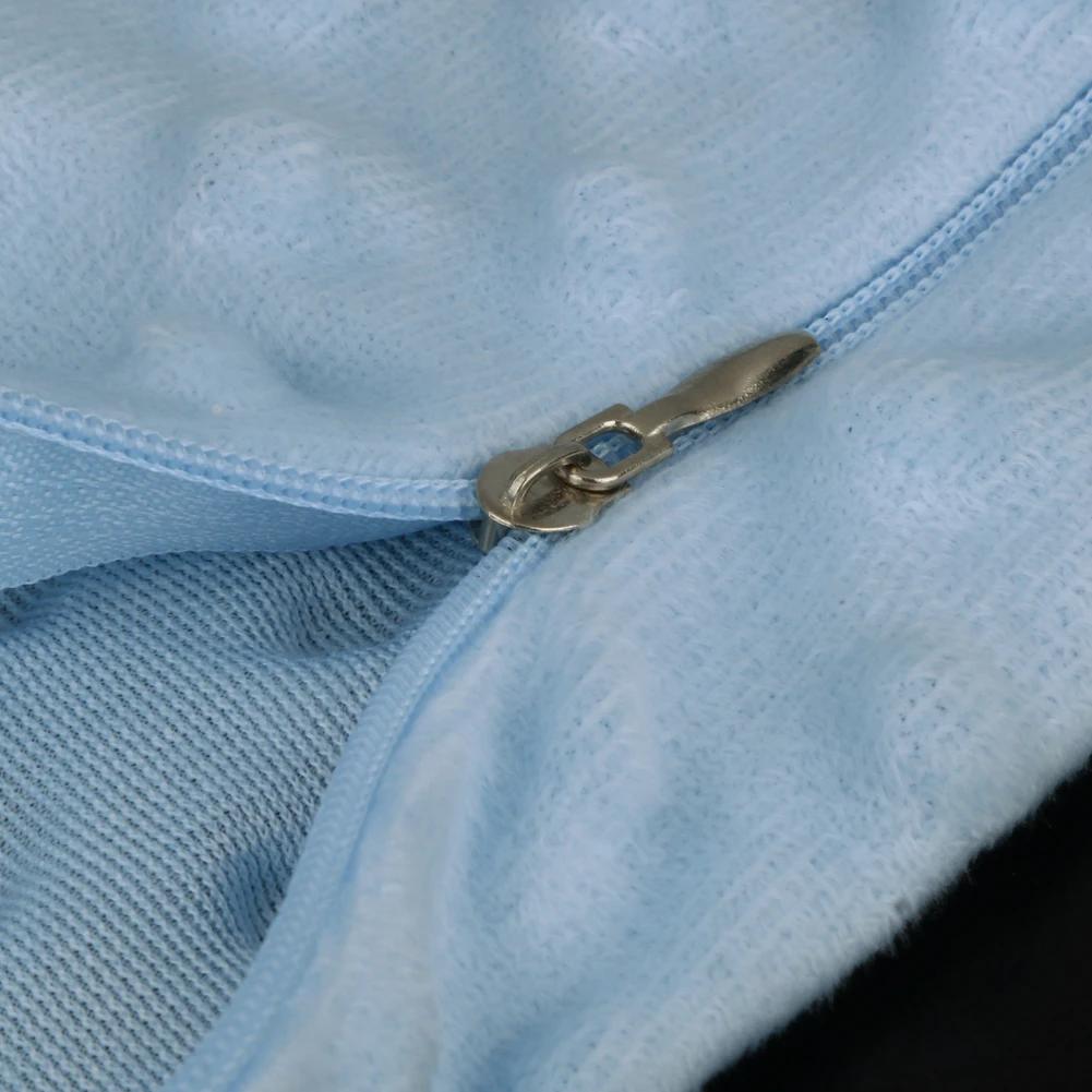 1-5Pcs Soft Pillow Cases Slowly Rebound Memory Foam Space Pillow Cases Neck Cervical Healthcare Memory Pillow Case