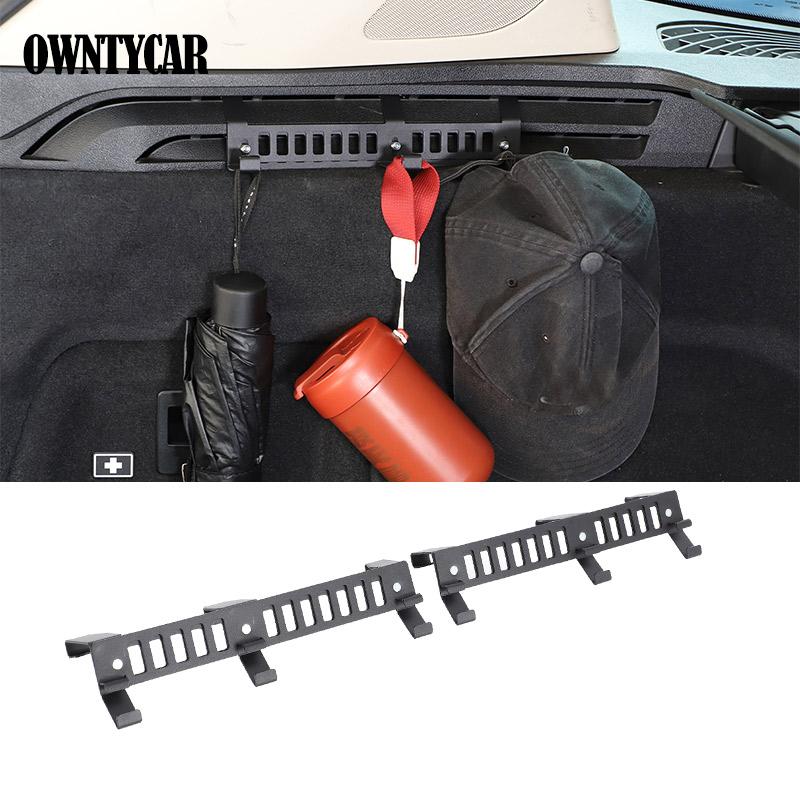 For BMW X5 G05 -2025 ABS Plastic Black Car Trunk Sunshade Slot Hooks Interior Modification Accessories