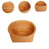 Banker of Wicker Basket Organizer The Basketry Decoration Mimbre Bowl Rattan Fruit