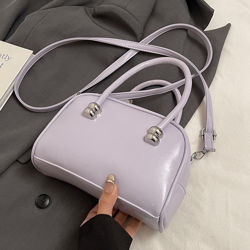 Spring and Summer Popular High-end Simple Portable Pillow Bag Women's Korean Version Fashion Casual Commuter Shoulder Messenger Bag
