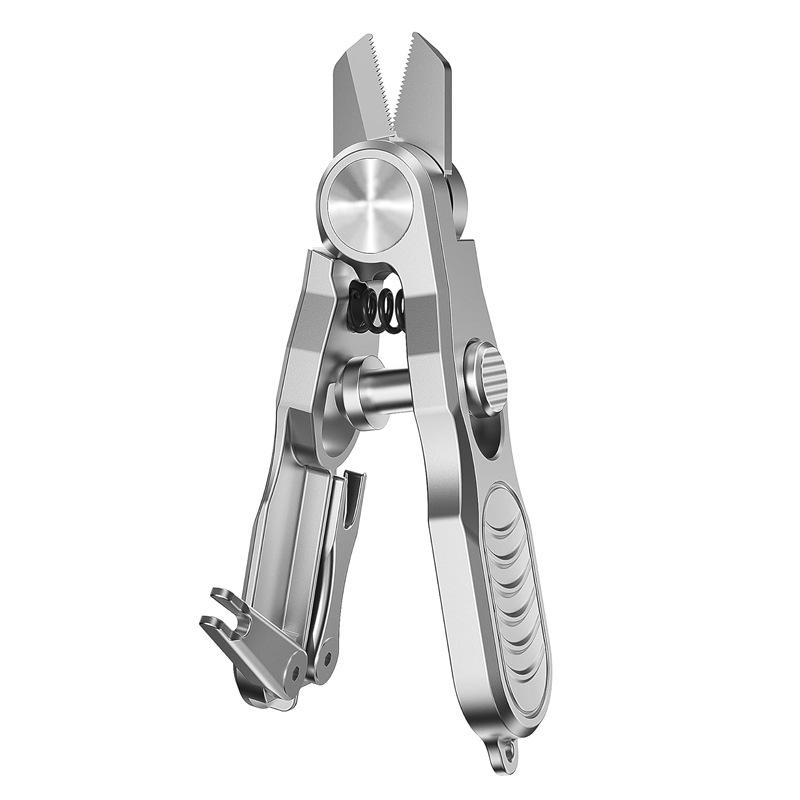 

Three-in-One Fishing Line Scissors with Tying Tool Accessories, Fly Fishing Scissors, Stainless Steel Braided Line Scissors