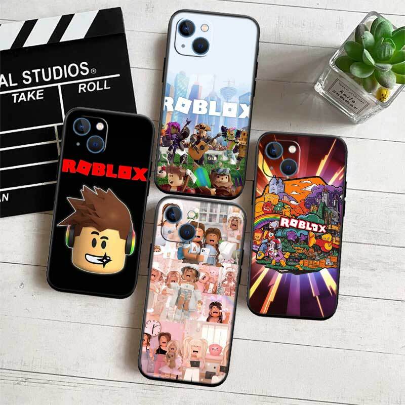 R-Robloxs Phone Case for Samsung S20 S21 S21S S22 S23 S24 FE Ultra Plus Lite F06 F16 M06 M16 M56 A07 A17 A36 A37 A55 A57