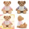Sweatshirt Letter Fashionable Teddy Bear Cute Plush Toy Doll Gift Children For