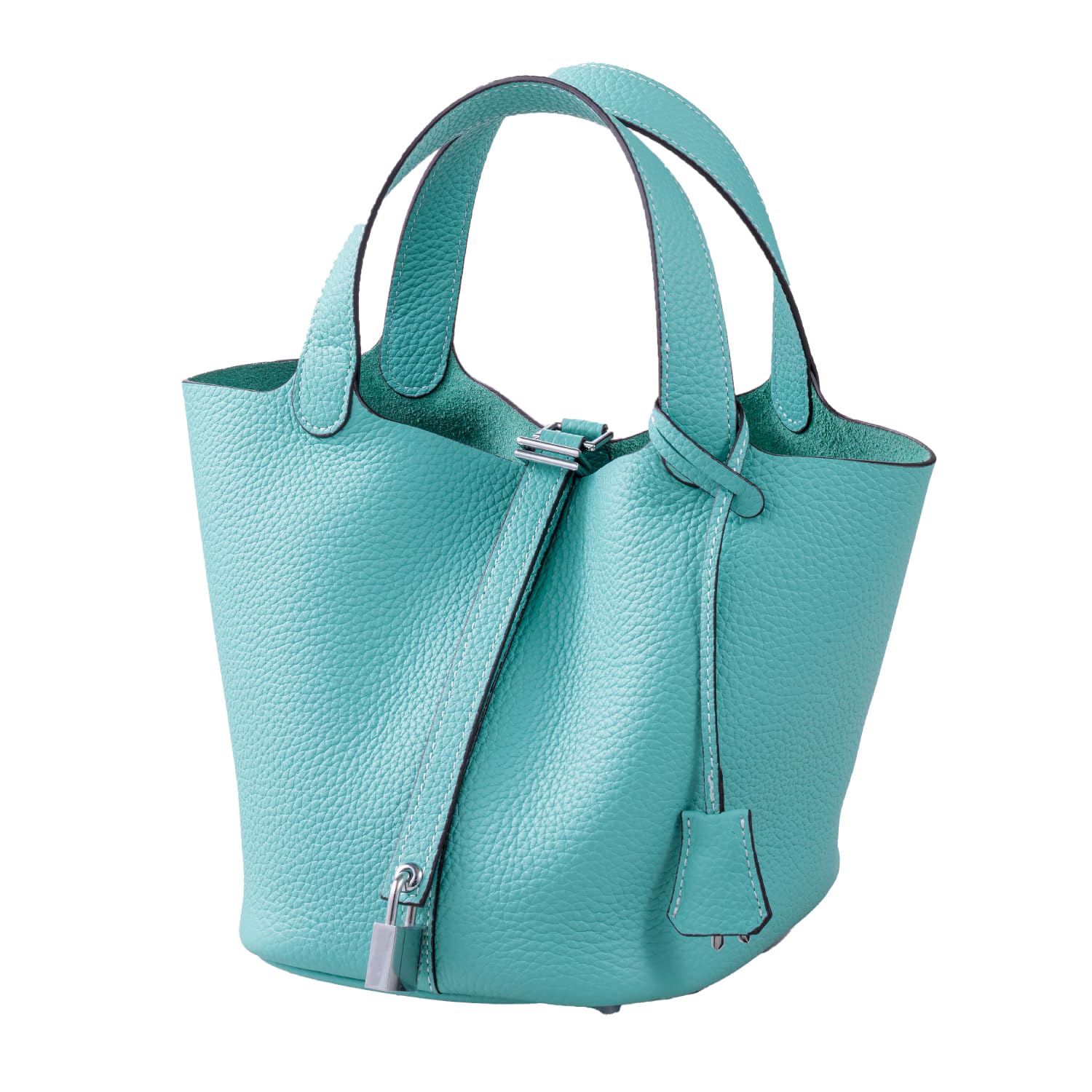 

BAG since Imai Bag RENNES Genuine Leather Cube Handbag S Size Cadena Crochette Adult Adult Ladies [IMAI 1977] RENNES-S (Mint) м ятний