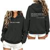 Damen Kapuzenpullover Lässiger Lockerer Pullover