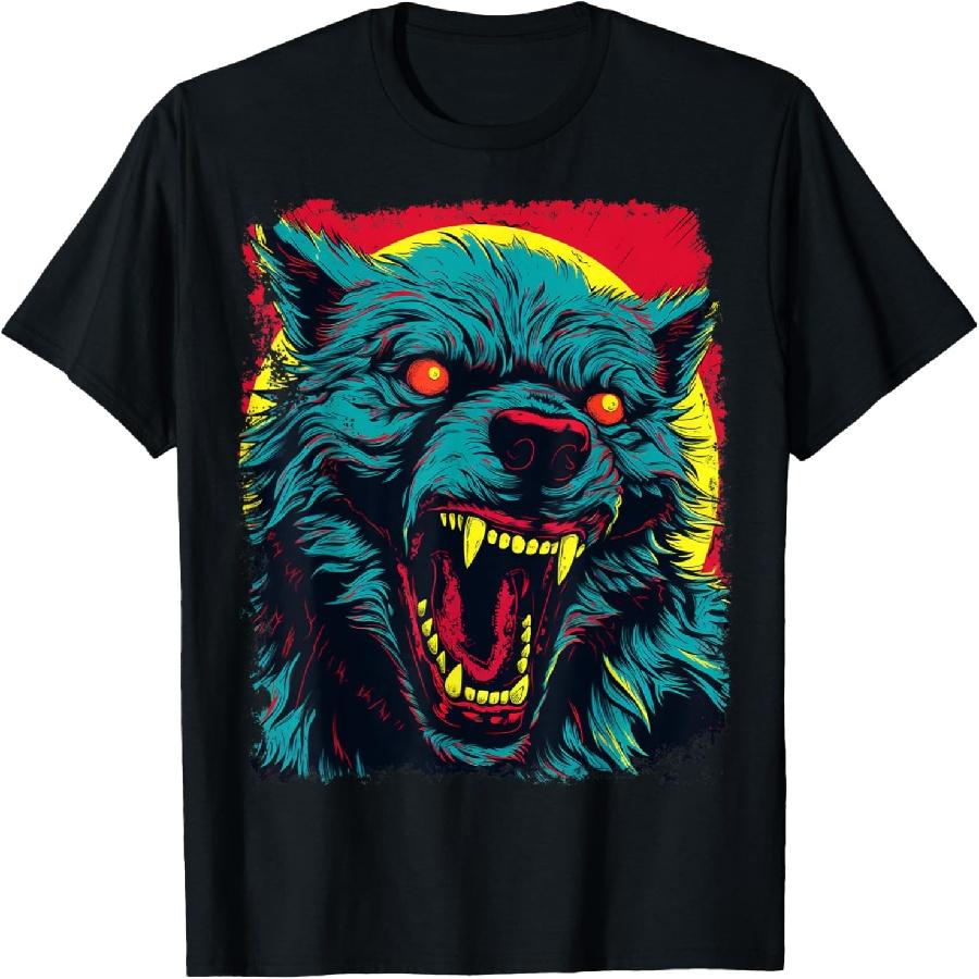 Werewolf Pop Art T-Shirt S