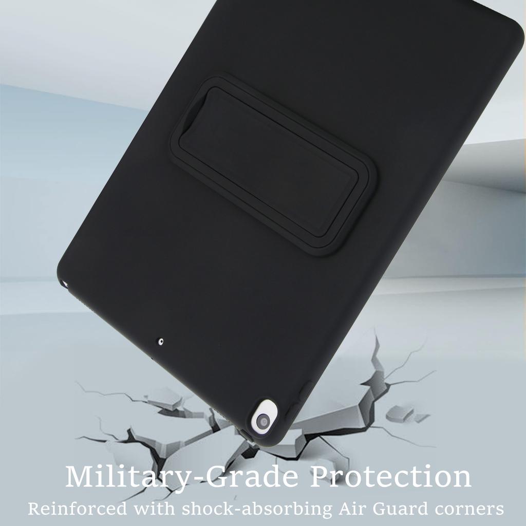 Para iPad Air 10,5 polegadas (2019) Capa TPU+PC Agradável ao Toque com Suporte para Tablet