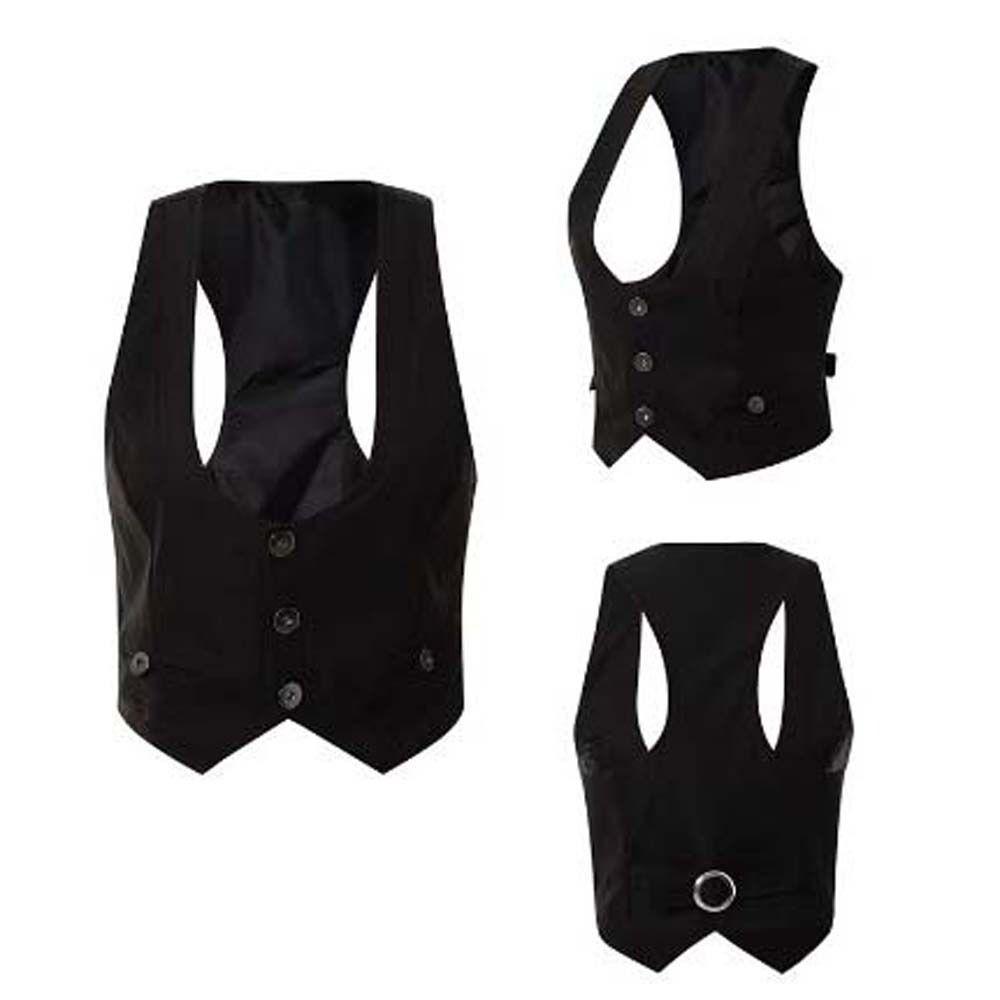 Suit Vest Women Waistcoat Sleeveless Racerback Vest Tuxedo  Unisex Style