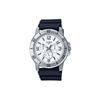 Life Waterproof Quartz Movement Resin Strap Watch Men Watches White MTP-VD300-7B