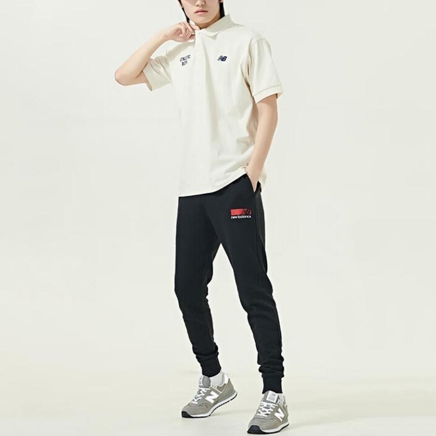 New Balance Pantaloni Casual da Uomo Nero MP13900-BK