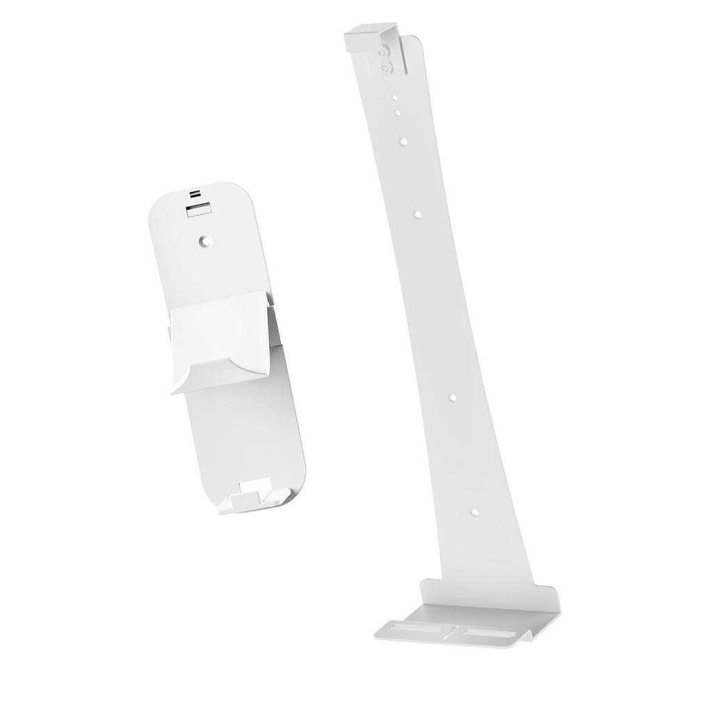 Wall Mount Bracket for Slim Pro Game Console Iron Wall Stand with Headphone Controller Holder for
