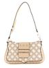 Guess, Greta, Textile Handbag, Mini, Sand, Hwvb81 29210, 16 X 29 X 5.3 Cm