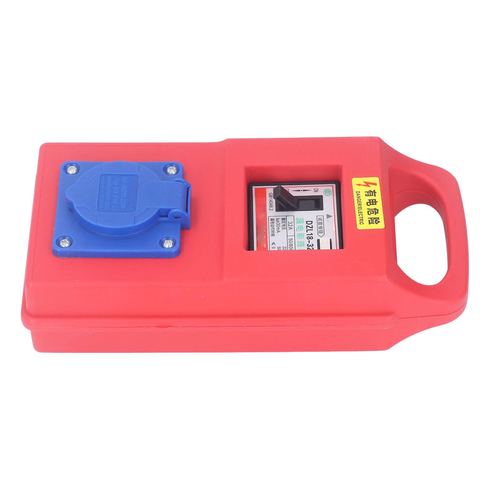 

Power Distributor Portable Handheld Temporary Electric Power Outlet Distribution Box Panel for