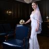 Long Wedding Veil Lace Veils with Hair Comb Wedding Hair Accessories White 2-Layer Wedding Veil