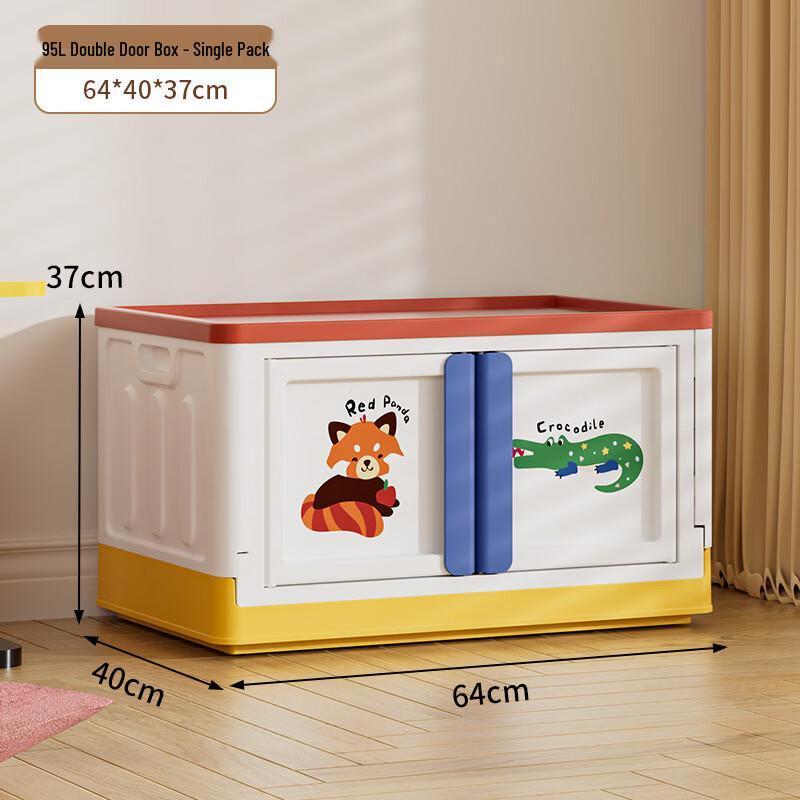 Hahdun 64cm Foldable Plastic Storage Basket