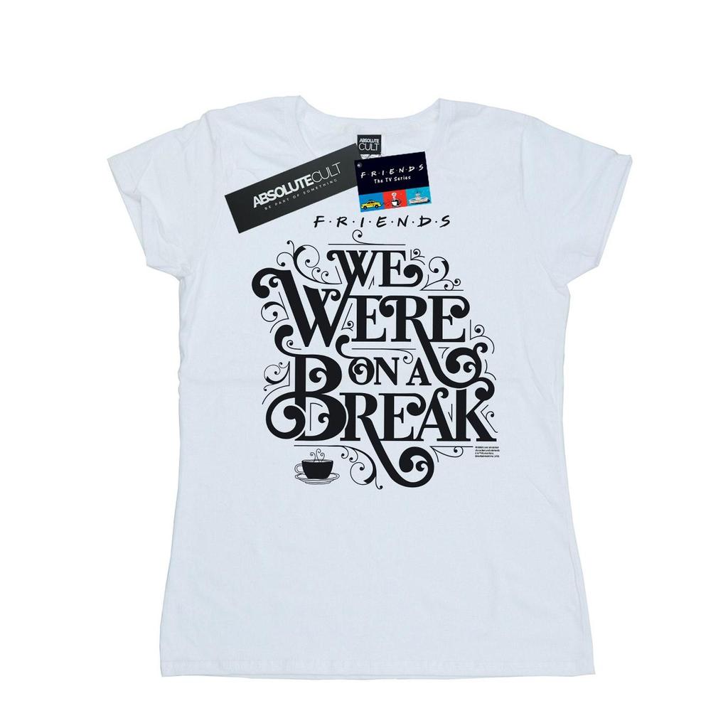Friends Womens/Ladies On A Break Ornamental Cotton T-Shirt