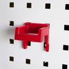 Set of 5 Versatile Plastic Pegboard Hooks for Tool Storage and Wall Organization Workshop Storage Supplies