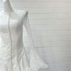 Elegant Ruffles Single Breasted Ruffles Mini Dress Women Flared Sleeve High Waist O-neck Dresses 2025 Lady Party Gowns New