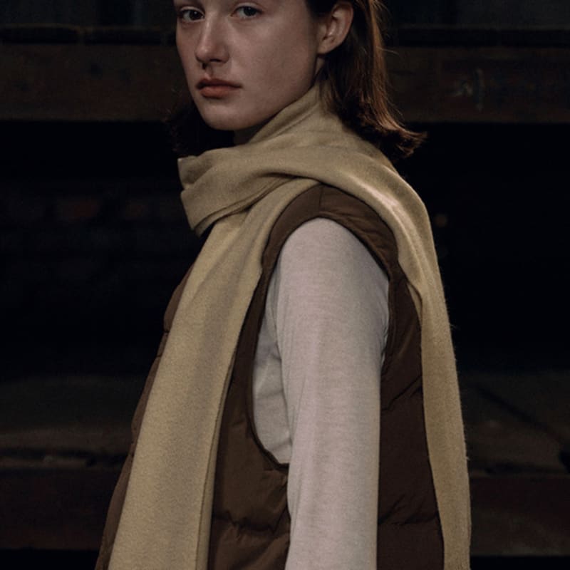 LeniL Ricos Winter Basic Schal (Butter)