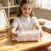 Ruffle Lace Pencil Case INS Style Stationery Pen Bag Makeup Bag Pencil Pouch  Girls