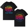 Chanteur Populaire Harry Styles Ensemble T-shirts Esthétique Gothique Pur Coton T-shirt Unisexe Mode Femme Décontracté Manches Courtes T-shirt