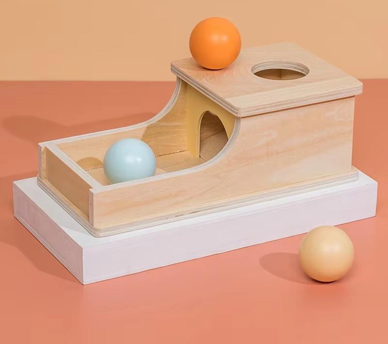 

Новый цветной вращающийся барабан Монтессори с миндальным печеньем, коробка для монет, постоянная коробка, круглая прямоугольная коробка, детские сенсорные игрушки для детских подарков