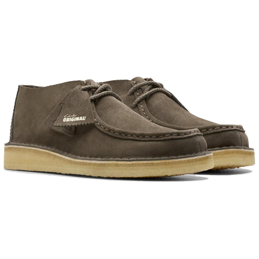 Clarks Wüsten Nomade Wildleder Runde Spitze Mode Knöchelhohe Stiefel Herren Knöchelhohe Stiefel Olivgrün 26178174