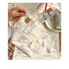 Solid Color Mid High Waist Antibacterial Breathable Comfortable Pure Cotton Women Underwear