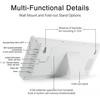 12/24H Desktop Day Electronic Alarm Clock Large Digital Wall Clock Battery Operated Alarm Clock Living Room Office Decor