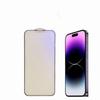 Apple iPhone 15 Pro Pellicola Protettiva Schermo Intero in Vetro Temperato Opaco - Luce Viola e Protezione Anti-Impronta Digitale