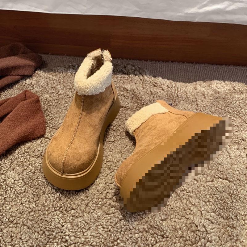 

Women s Height-Increasing Thick-Soled Snow Boots - Winter 2025 Collection 38