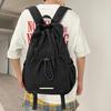 Schoolbag College Student Sports Outdoor Couple Travel Backpack 1011 New Drawstring Retro Backpack Schoolbag Unisex