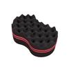 Barber Magic Barber Sponge Double Sided Magic Hair Curl Weave Dreads Sponge Brush Hair Brush for Black Man Hair Twist Sponge