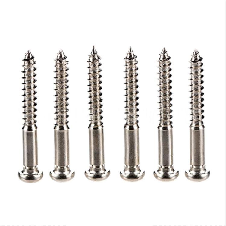 12lots Notched Bridge Screw Simple Installation for Quick Stage Setups and Sustained Tuning Accuracy