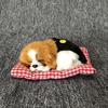 Dog Plush Sleep Toy Model Ornament Make Sound Lifelike Simulation Doll Gift