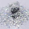 New Chunky Mixes Glitter Devil's Eyes for Snow Globe Cup Valentines Day Gift 2023