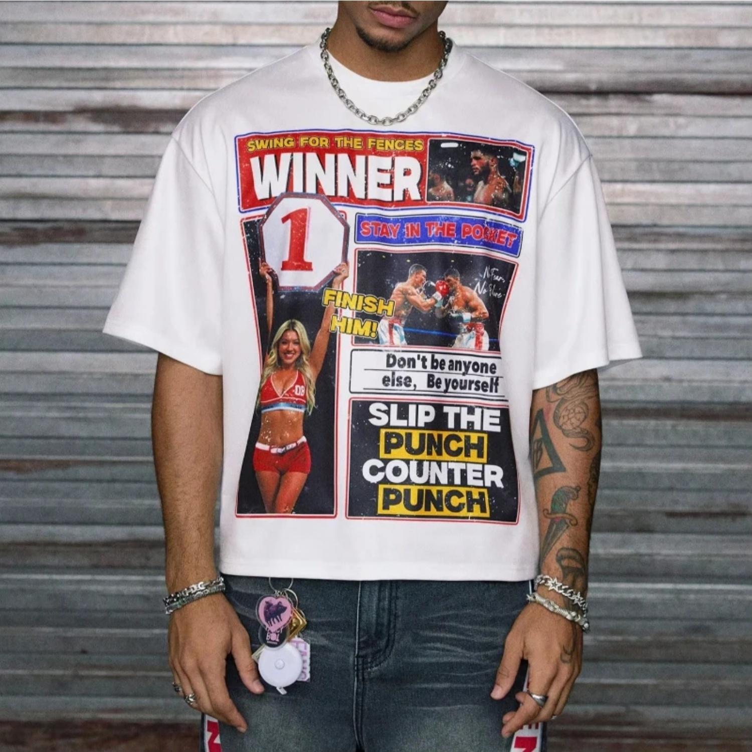 

Vintage Y2K Men Women s Front Slogan Print Short Sleeve Cotton T-Shirt 2025 Summer Retro Fashion Round Neck Casual Streetwear S чёрный