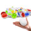 Baby Montessori Educational Toy Egg Puzzle Game Baby Toys Color Recognize Shape Match Nuts Bolts Screw Training Toy Toddler Gift