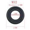 Pcs Black Rubber Sealing Oil Drain Plug Gasket Washer Replacement