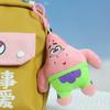Patrick Star Keychain Plush Toy Cute Soft Stuffed Doll For Kids 4 Inch Wholesale